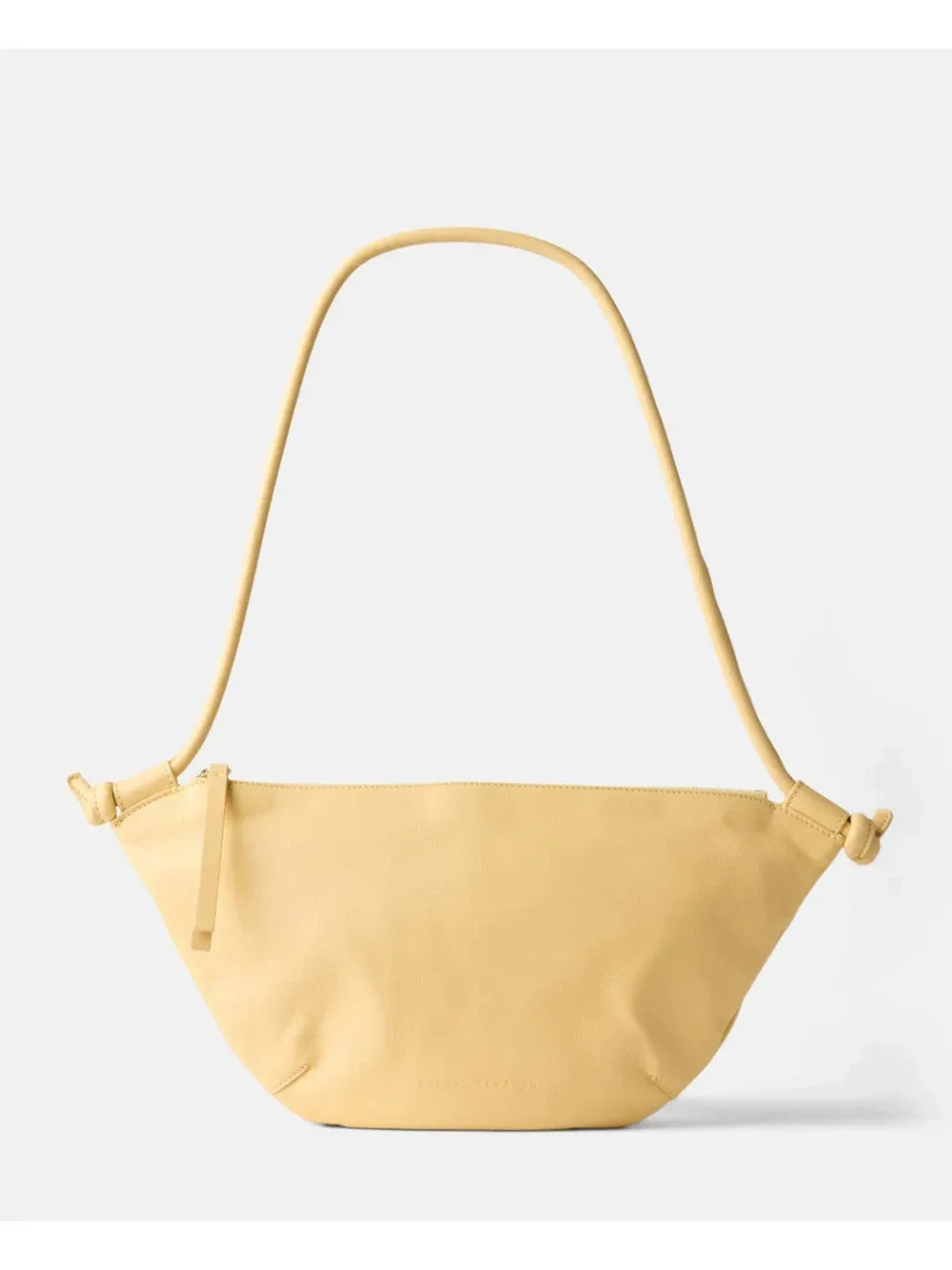 Freda Salvador Elodie Crescent Bag in Yellow